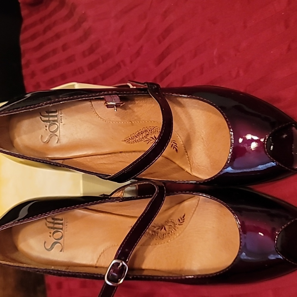 Sofft Octavia Chianti heel size 10